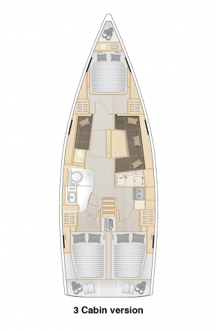 418 Plan - 3 Cabins