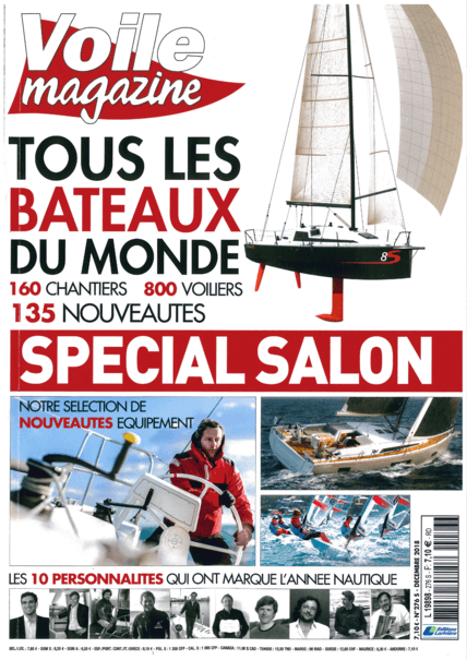 Privilège Review Voile magazine Decembre 2018 | Privilège. Le plein de nouveautés. Privilège se consacre au multicoques. Un retour aux sources, finalement... car en 1985, c'est en présentant un catamaran - le Privilège 14,70 - au Salon de Paris que Philippe Jeantot, double champion du Monde en solitaire et fondateur de Vendée Globe, démarrait une nouvelle activité, constructeur de catamarans. | Privilège