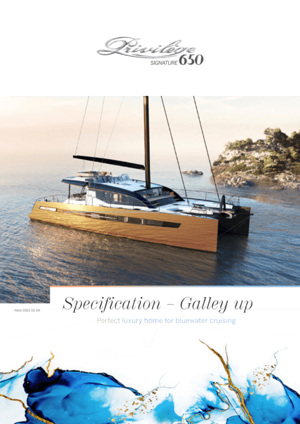 Specification - Galley up | Specification - Galley up | Privilège