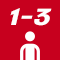 1-3 Personen